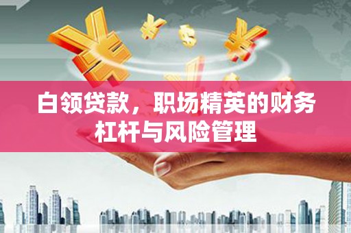 越西白领贷款，职场精英的财务杠杆与风险管理