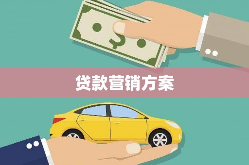 越西贷款营销方案