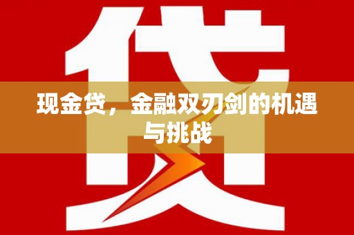 越西现金贷，金融双刃剑的机遇与挑战