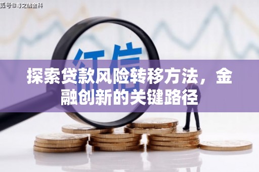 越西探索贷款风险转移方法，金融创新的关键路径