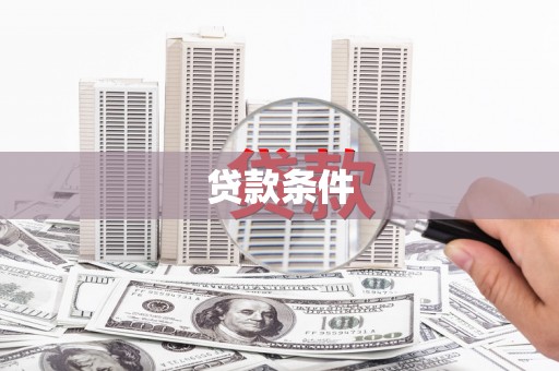越西贷款条件