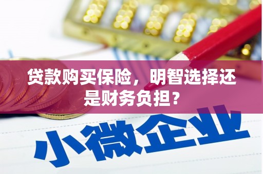 越西贷款购买保险，明智选择还是财务负担？