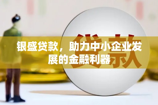 越西银盛贷款，助力中小企业发展的金融利器