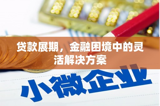 越西贷款展期，金融困境中的灵活解决方案