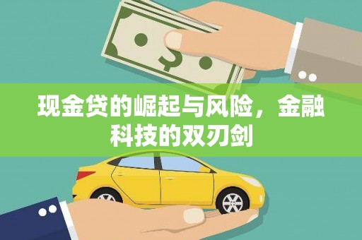 越西现金贷的崛起与风险，金融科技的双刃剑