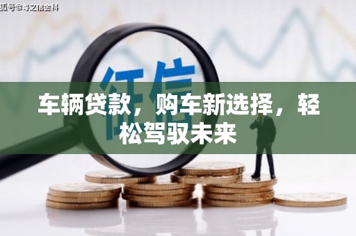 越西车辆贷款，购车新选择，轻松驾驭未来