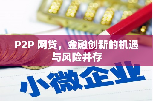 越西P2P 网贷，金融创新的机遇与风险并存