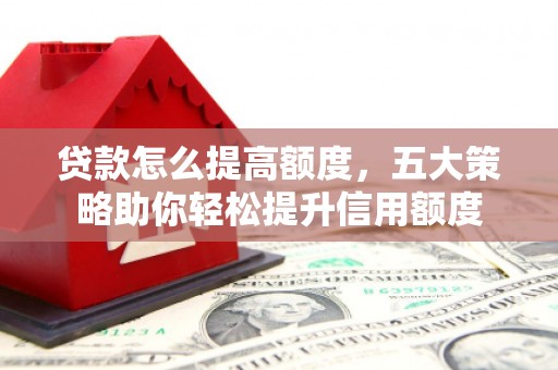 越西贷款怎么提高额度，五大策略助你轻松提升信用额度