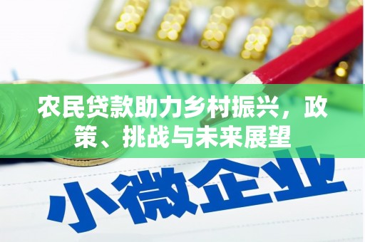 越西农民贷款助力乡村振兴，政策、挑战与未来展望