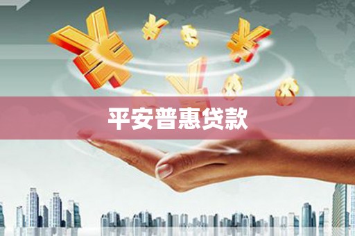 越西平安普惠贷款